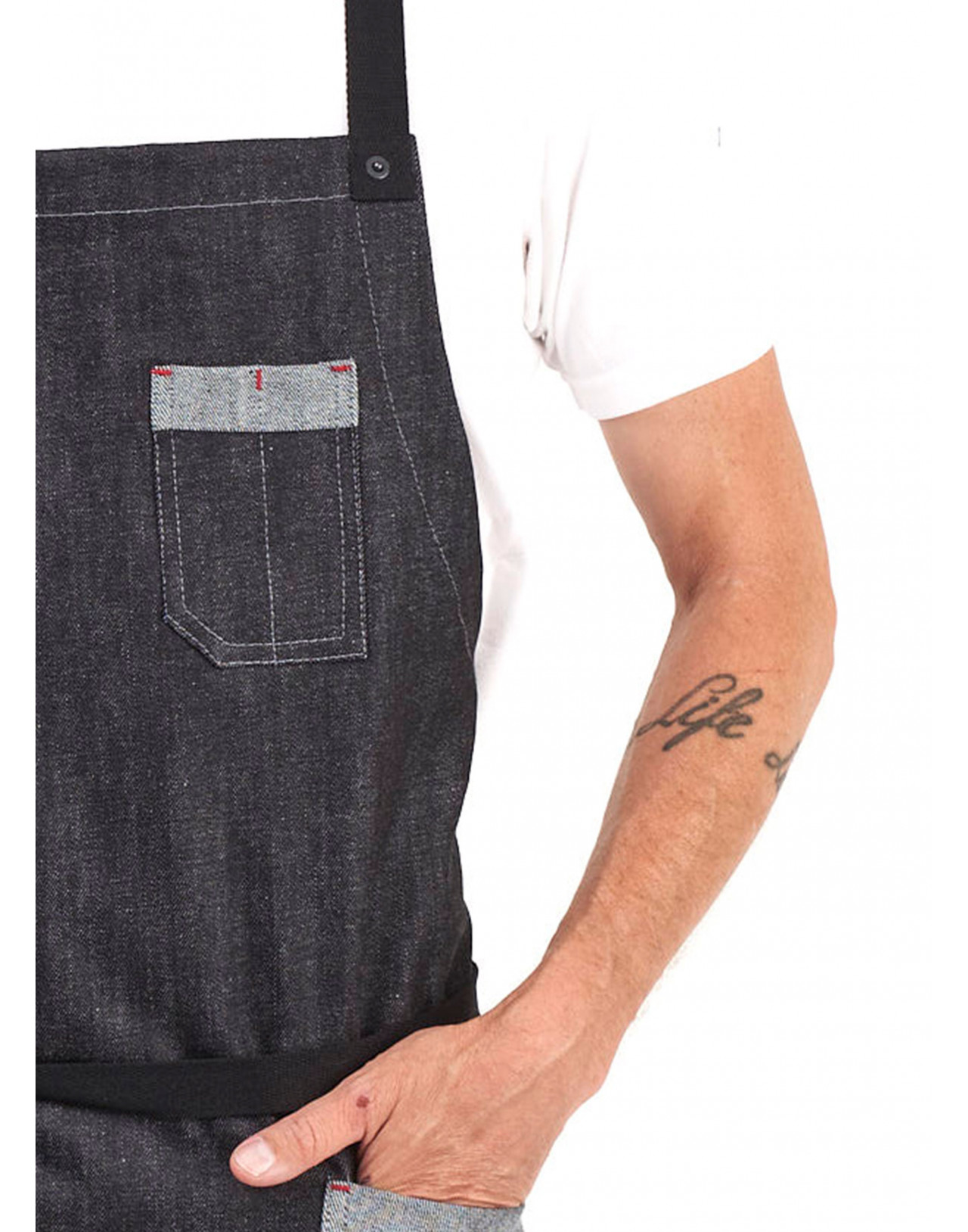 DENIM DUNGAREE PROBAN® CRAFTMAN APRON Amazon.com: Dadidyc Black Denim Aprons for Men/Women with
