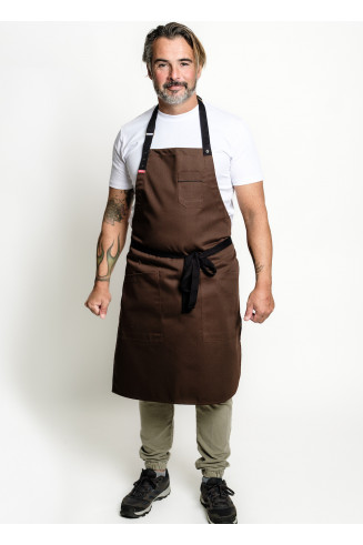 Clay brown Apron
