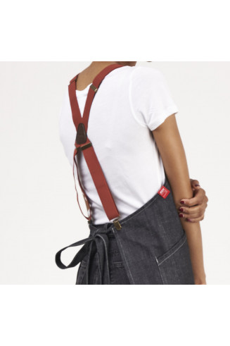 Apron with suspenders ELO