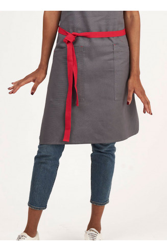 Grey apron _PEPPER