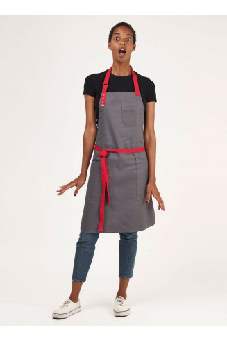 Grey apron _PEPPER