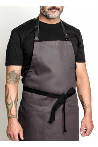 Dark grey PORTO Apron