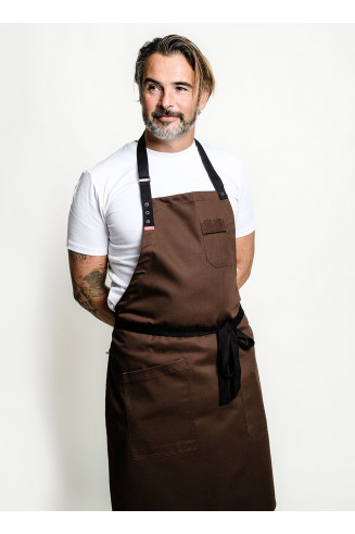 Clay brown Apron