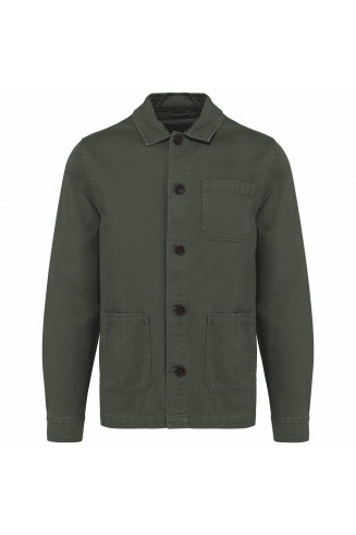 CHAQUETA DE TRABAJO KAKI- ARMY