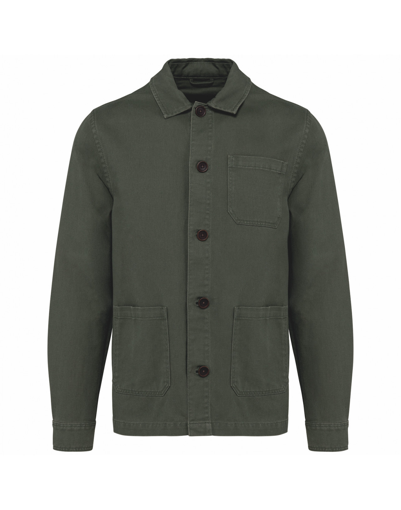 CHAQUETA DE TRABAJO KAKI- ARMY