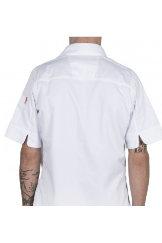 Veste de cuisine homme, moderne et stylée.